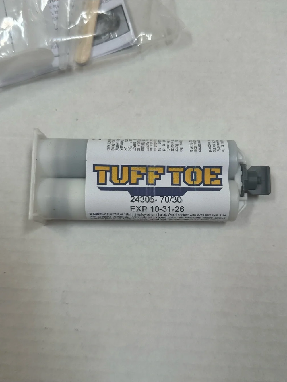 NWT Tuff Toe Brown Boot Protector Guard Repair Kit